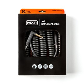 MXR DCICB30R Blk Ra Right/straight Coil Kablo (9 Metre) MXR DCICB30R Blk Ra Right/straight Coil Kablo (9 Metre)