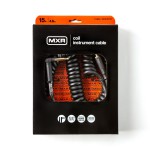 MXR DCICB15R  Blk Ra Right/straight Coil Kablo (4.5 m)