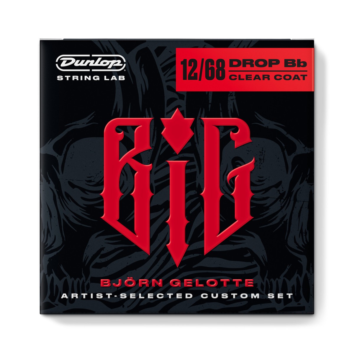 Jim Dunlop Bjorn Gelotte Artist Selected Custom Drop D Elektro Gitar Teli (12-68)