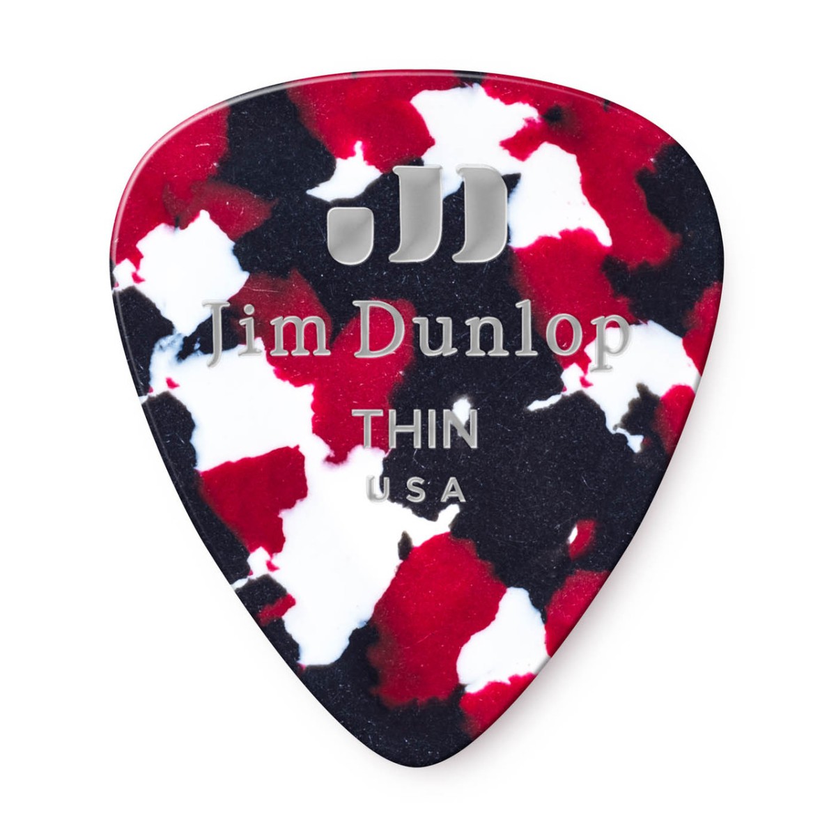 Jim Dunlop 483R06TH Celluloid Confetti Pena (Thin) Jim Dunlop 483R06TH Celluloid Confetti Pena (Thin)