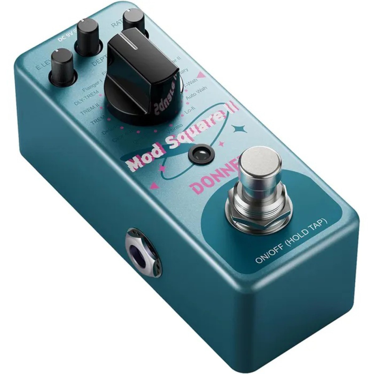 Donner Mod Square II 16-Mod Modulation Gitar Efekt Pedalı (Yeşil)