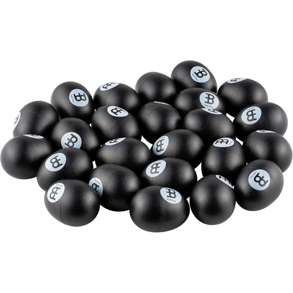Meinl 24'lü Paket Egg Shaker  (Siyah)