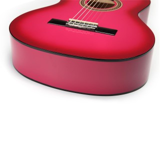 KLASİK GİTAR 4/4 PEMBE SUNBURST SAP ÇELİKLİ