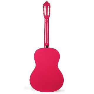 KLASİK GİTAR 4/4 PEMBE SUNBURST SAP ÇELİKLİ