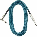 GİTAR KABLO GÜRÜLTÜSÜZ (NOISLESS) 3M MAVİ