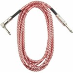 GİTAR KABLO GÜRÜLTÜSÜZ (NOISLESS) 3M KIRMIZI