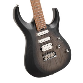 ELEKTRO GİTAR, OPEN PORE BLACK BURST, KILIFLI