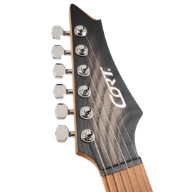 ELEKTRO GİTAR, OPEN PORE BLACK BURST, KILIFLI