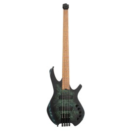 CORT SPACE4SDG BASS GİTAR, HEADLESS, 4 TELLİ, STAR DUST GREEN