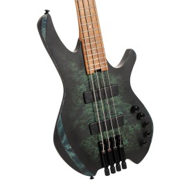 CORT SPACE4SDG BASS GİTAR, HEADLESS, 4 TELLİ, STAR DUST GREEN