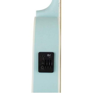 ELEKTRO AKUSTİK GİTAR, SKY BLUE OPEN PORE