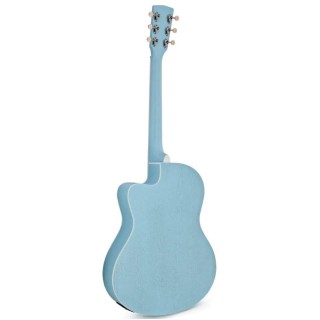ELEKTRO AKUSTİK GİTAR, SKY BLUE OPEN PORE