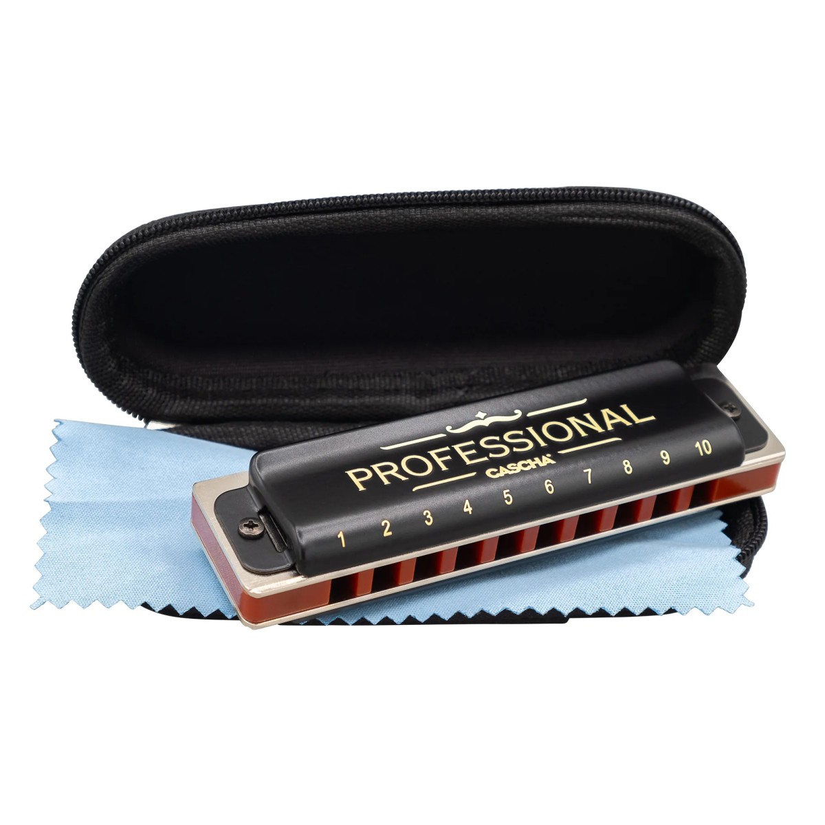Cascha HH2161 Profesyonel Diatonic Blues Mızıka (La Majör)