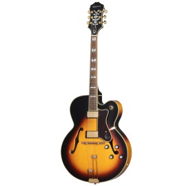 Epiphone Broadway Hollow Body Elektro Gitar (Vintage Sunburst) Epiphone Broadway Hollow Body Elektro Gitar (Vintage Sunburst)
