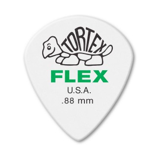 Jim Dunlop 468R.88 Tortex Flex Jazz III Pena (0.88 mm) Jim Dunlop 468R.88 Tortex Flex Jazz III Pena (0.88 mm)