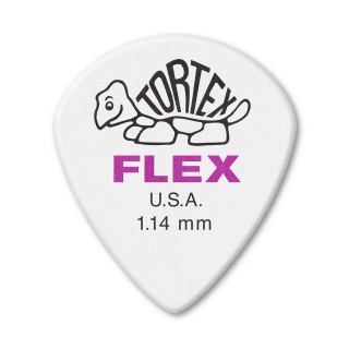 Jim Dunlop 466R1.14 Tortex Flex Jazz III XL Pena (1.14 mm) Jim Dunlop 466R1.14 Tortex Flex Jazz III XL Pena (1.14 mm)