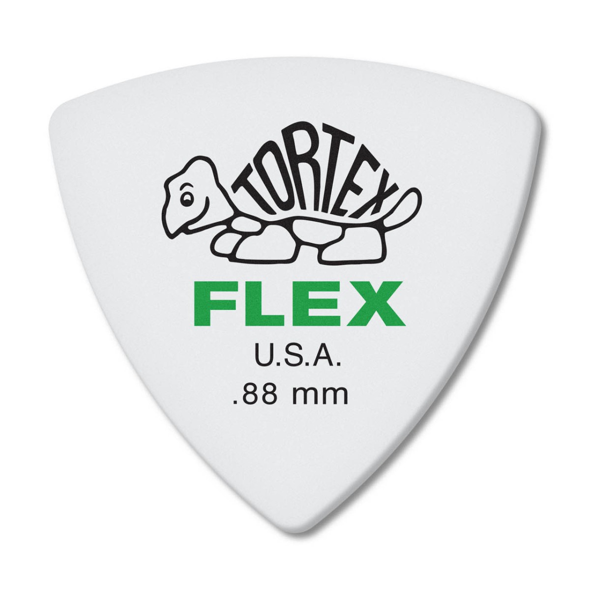 Jim Dunlop 456R.88 Tortex Flex Triangle Pena (0.88 mm) Jim Dunlop 456R.88 Tortex Flex Triangle Pena (0.88 mm)