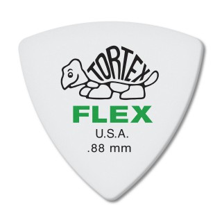 Jim Dunlop 456R.88 Tortex Flex Triangle Pena (0.88 mm) Jim Dunlop 456R.88 Tortex Flex Triangle Pena (0.88 mm)