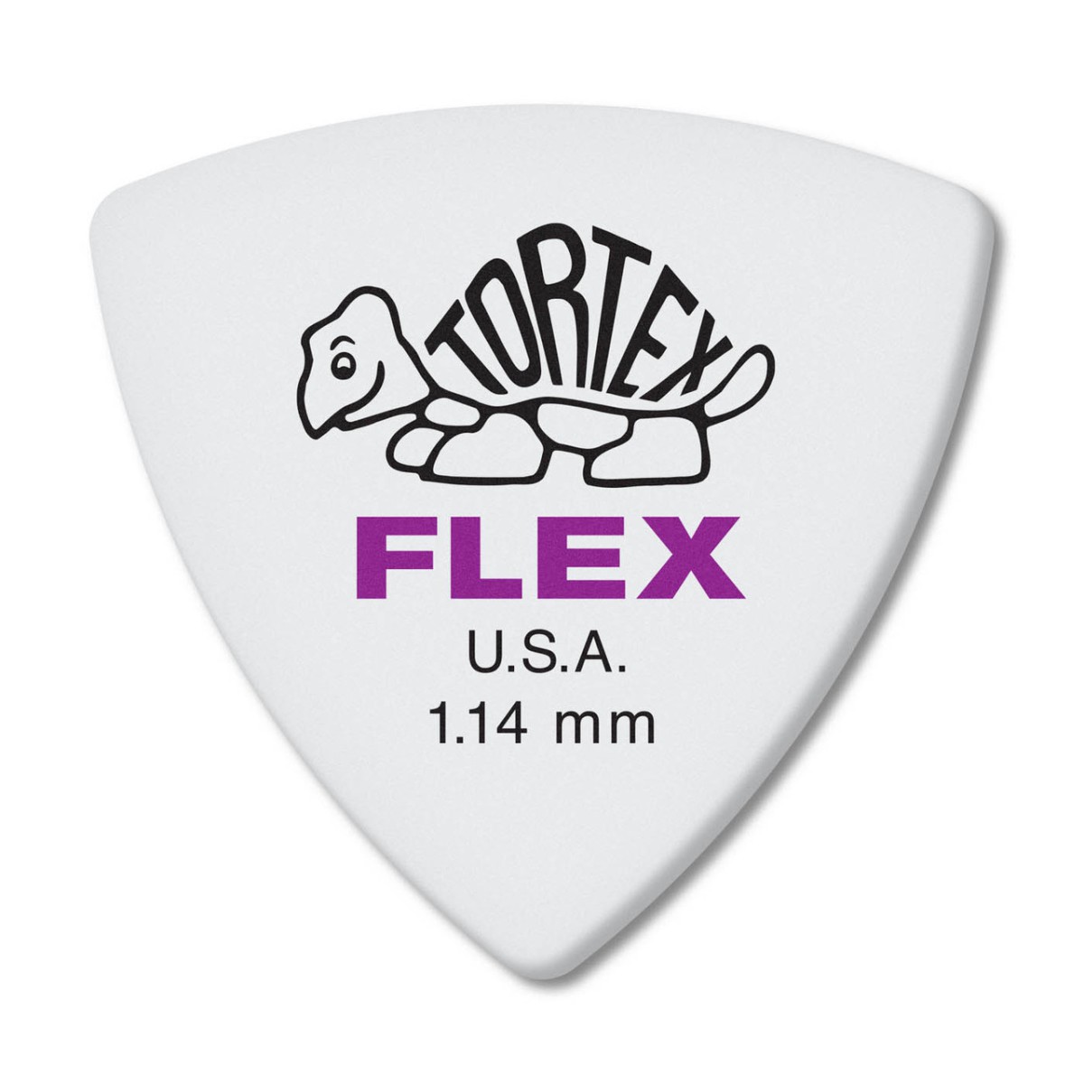 Jim Dunlop 456R1.14 Tortex Flex Triangle Pena (1.14 mm) Jim Dunlop 456R1.14 Tortex Flex Triangle Pena (1.14 mm)