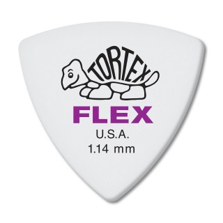 Jim Dunlop 456R1.14 Tortex Flex Triangle Pena (1.14 mm) Jim Dunlop 456R1.14 Tortex Flex Triangle Pena (1.14 mm)