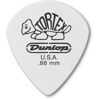 Jim Dunlop 478R.88 Tortex White Jazz III Pena (0.88 mm) Jim Dunlop 478R.88 Tortex White Jazz III Pena (0.88 mm)