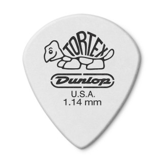 Jim Dunlop 478R1.14 Tortex White Jazz III Pena (1.14 mm) Jim Dunlop 478R1.14 Tortex White Jazz III Pena (1.14 mm)