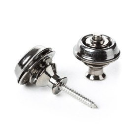 Jim Dunlop SLS1036BN Straplok Dual Design Black Nickel Askı Kilidi Jim Dunlop SLS1036BN Straplok Dual Design Black Nickel Askı Kilidi