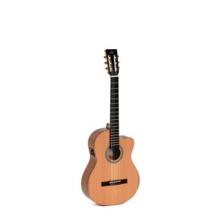 Sigma CMC-STE Elektro Klasik Gitar (Natural)