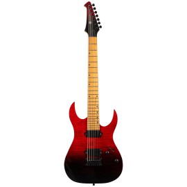 Spira S-457 TRD 7 Telli Elektro Gitar (Kırmızı Siyah) Spira S-457 TRD 7 Telli Elektro Gitar (Kırmızı Siyah)