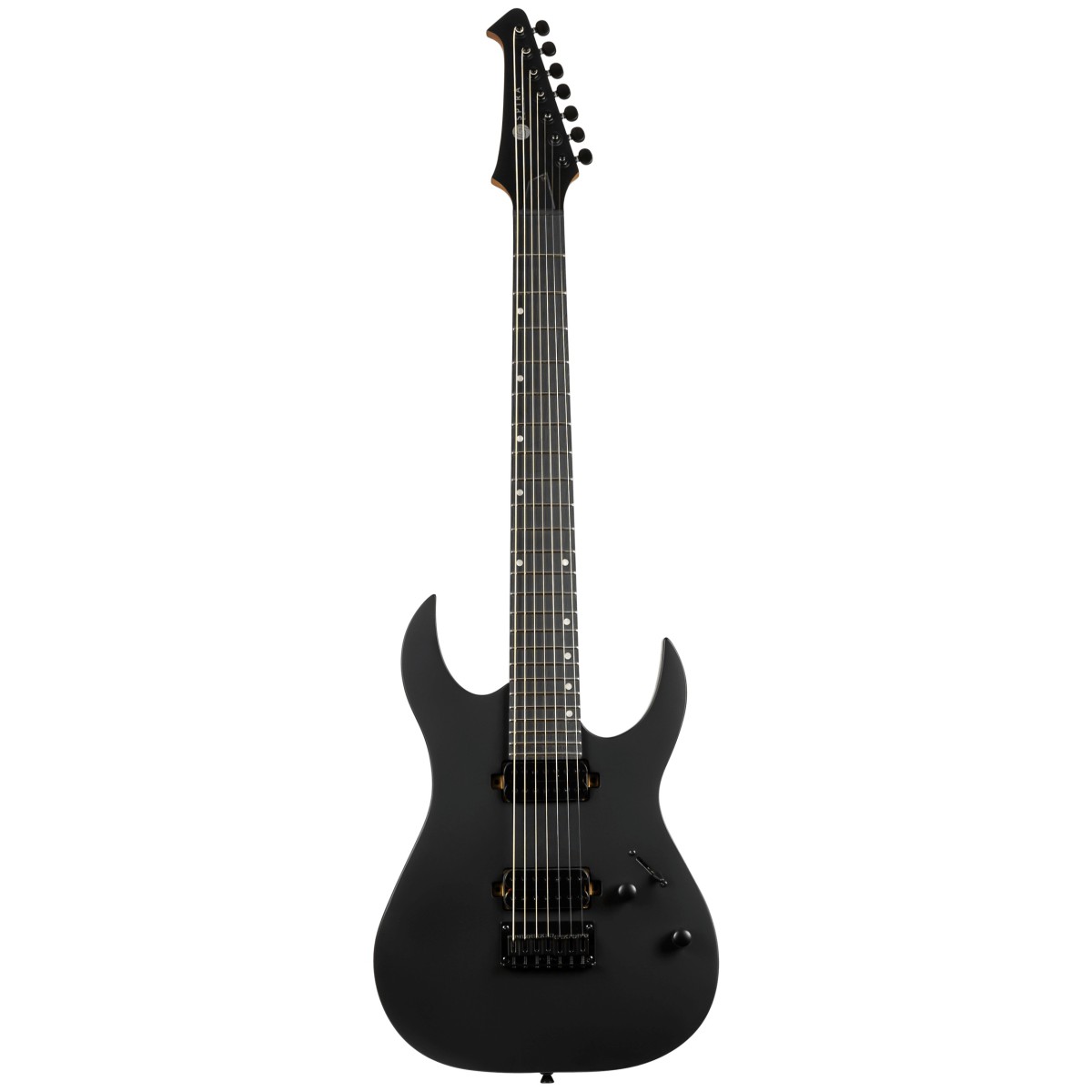 Spira S-407MBK 7 Telli Elektro Gitar (Mat Siyah)