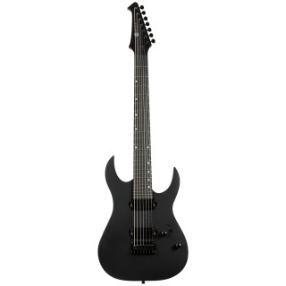 Spira S-407MBK 7 Telli Elektro Gitar (Mat Siyah)