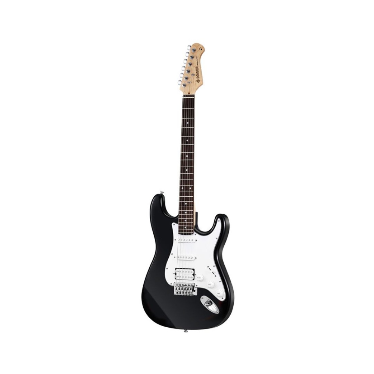 Donner DST-100B Elektro Gitar (Siyah)