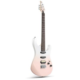 Donner DMT-66 Elektro Gitar (Pink-White Gradient)