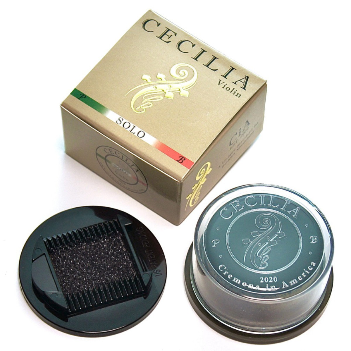 Cecilia (Andrea) SOLO Spreader/Reçine Yayıcı Aparatlı Keman Reçinesi