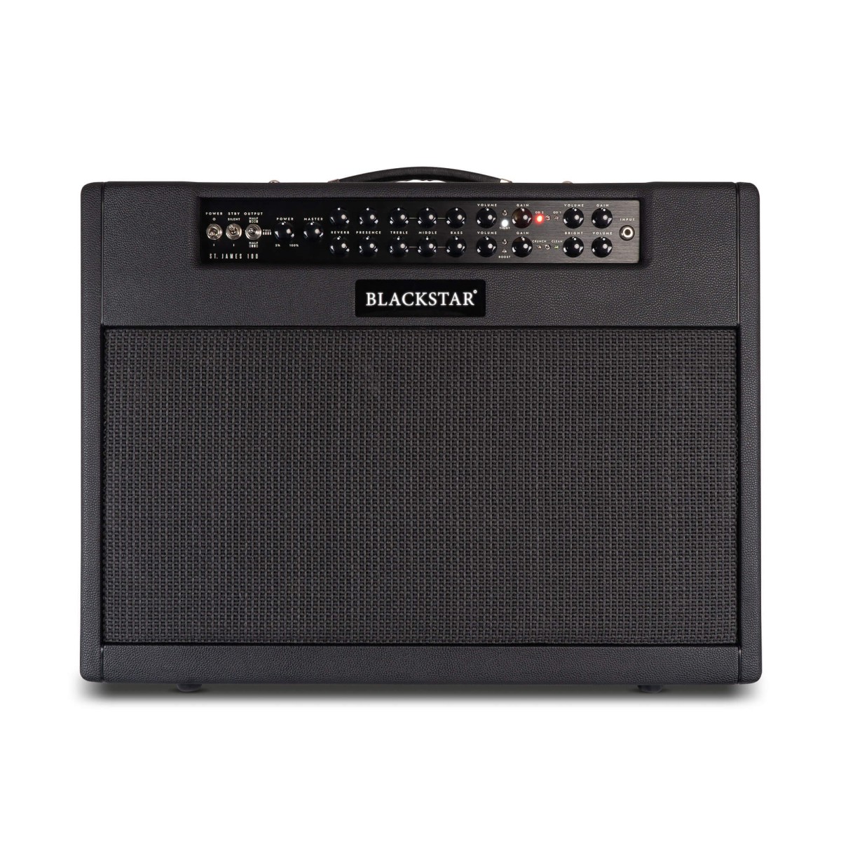 Blackstar St James 100 Watt 2×12 Kombo Elektro Gitar Amfi Blackstar St James 100 Watt 2×12 Kombo Elektro Gitar Amfi