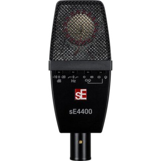 sE Electronics sE4400 Large-Diaphragm Multi-Pattern Condenser Mikrofon (Siyah) sE Electronics sE4400 Large-Diaphragm Multi-Pattern Condenser Mikrofon (Siyah)