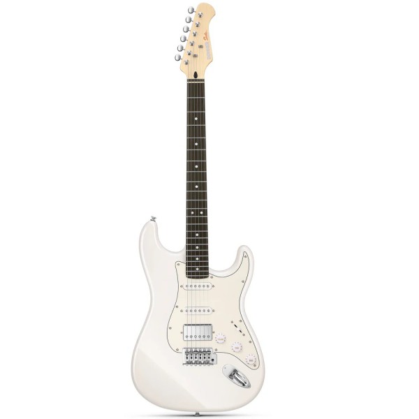 Donner DST-152W Elektro Gitar (Beyaz)