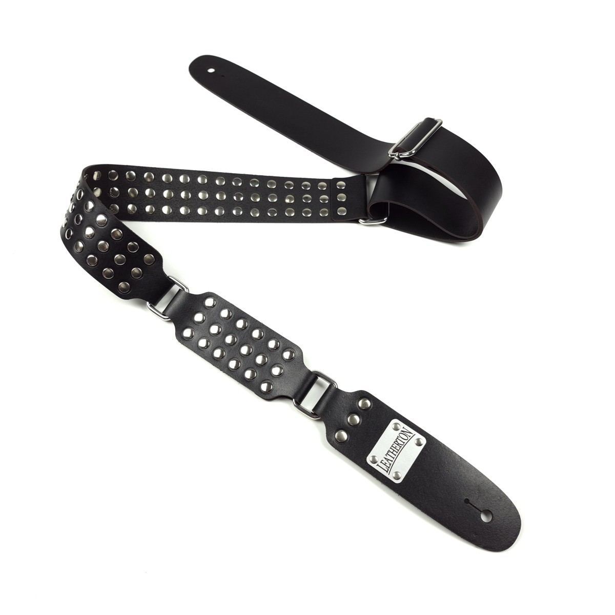 Leatherton LT Striker Hakiki Deri Gitar Askısı (Siyah)