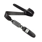 Leatherton LT Striker Hakiki Deri Gitar Askısı (Siyah)