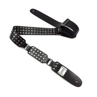 Leatherton LT Striker Hakiki Deri Gitar Askısı (Siyah)