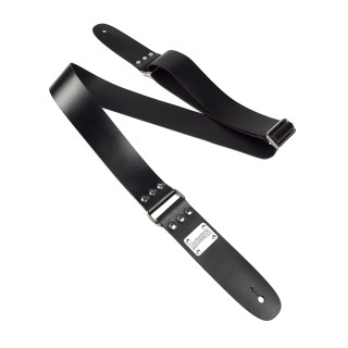 Leatherton LT Lineage Hakiki Deri Gitar Askısı (Siyah)