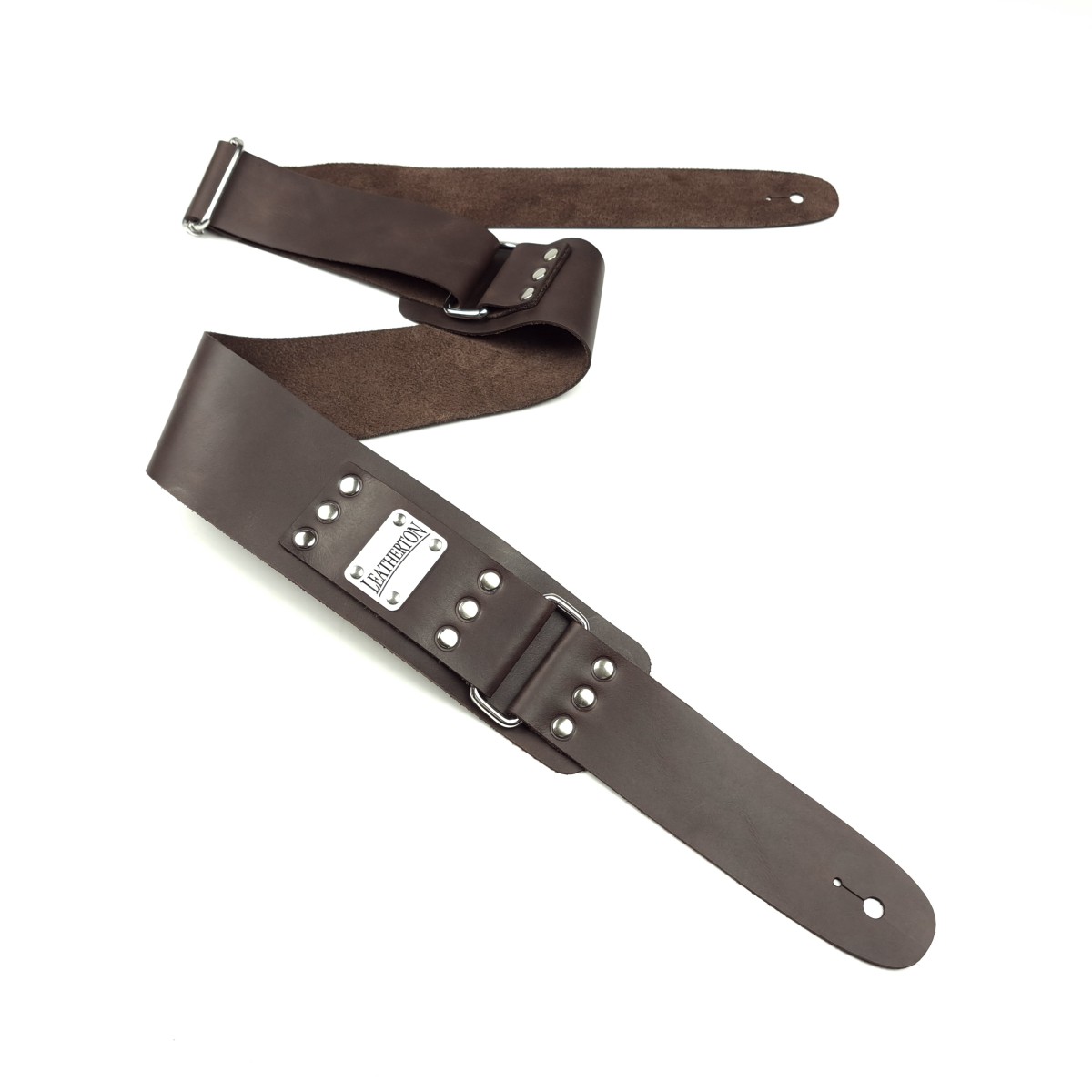 Leatherton LT Loader Hakiki Deri Gitar Askısı (Kahverengi)