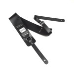 Leatherton LT Fastback Hakiki Deri Gitar Askısı (Siyah)