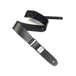 Leatherton Stinger Hakiki Deri Gitar Askısı (Siyah)