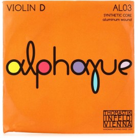 Thomastik AL03 Alphayue 4/4 Tek Keman Re Teli (Medium) Thomastik AL03 Alphayue 4/4 Tek Keman Re Teli (Medium)