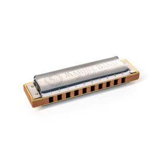 Hohner Marine Band 1896 Si Bemol Minör Mızıka