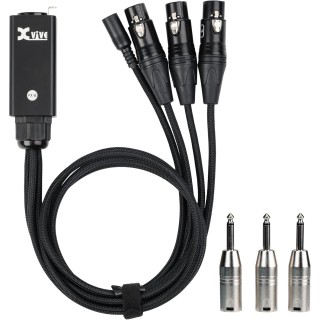 Xvive XPX-B 3 Kanallı Personal Monitör Mikser için Snake Bağlantı