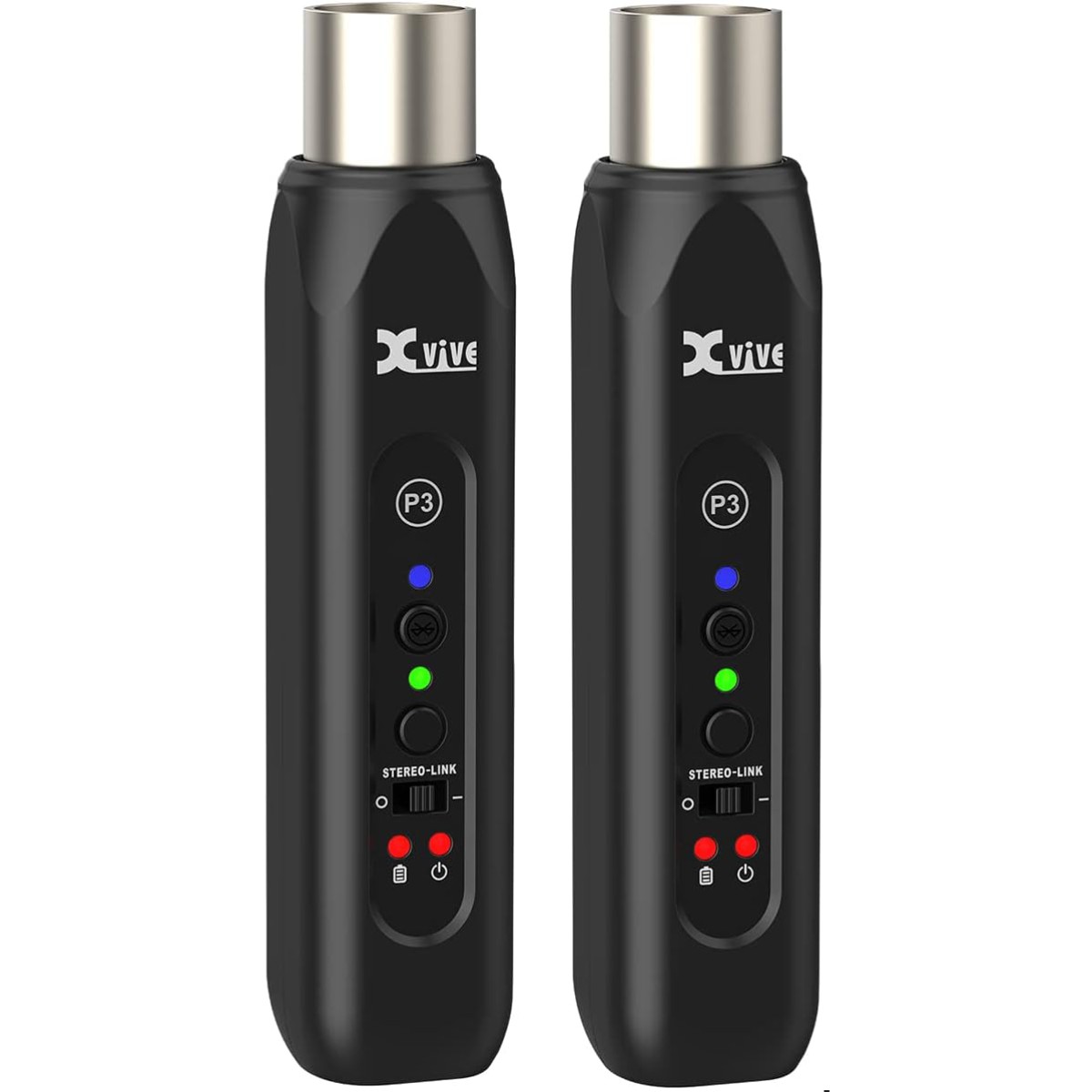 Xvive XV-P3D XLR Bağlantılı Stereo için Çift Bluetooth Adaptörü Xvive XV-P3D XLR Bağlantılı Stereo için Çift Bluetooth Adaptörü