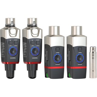 Xvive XV-U35D Kablosuz Mikrofon Sistemi - Çift Mikrofon için Set Xvive XV-U35D Kablosuz Mikrofon Sistemi - Çift Mikrofon için Set