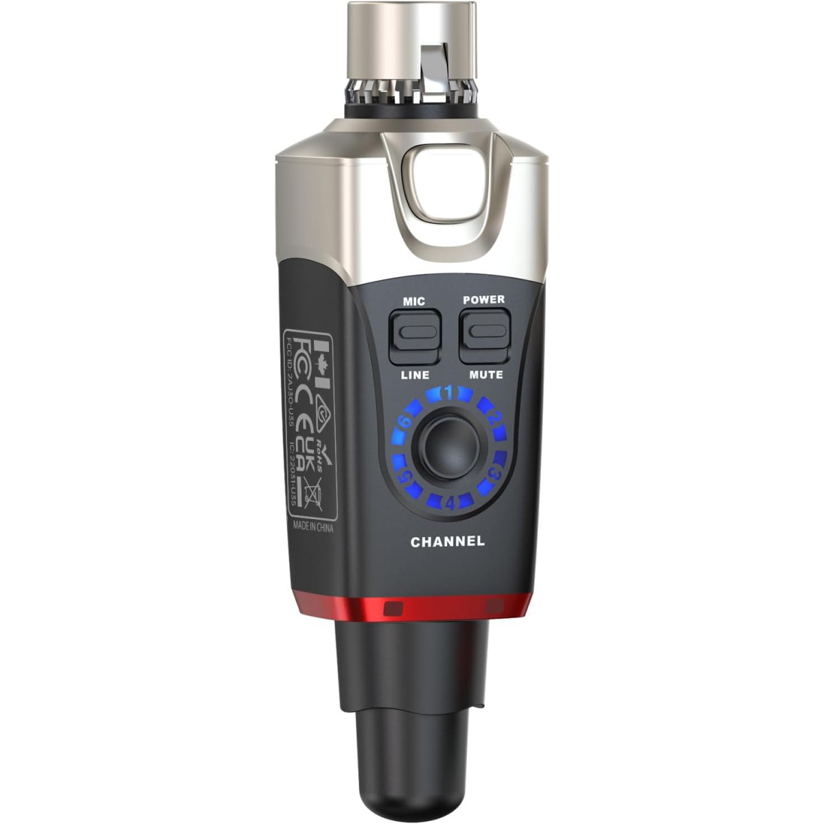 Xvive XV-U35T 5.8Ghz Kablosuz Mikrofon Sistemi - Sadece Verici Xvive XV-U35T 5.8Ghz Kablosuz Mikrofon Sistemi - Sadece Verici